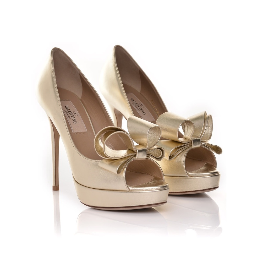 Valentino Shoes Bow D’Orsay - NEVER WORN, Couture